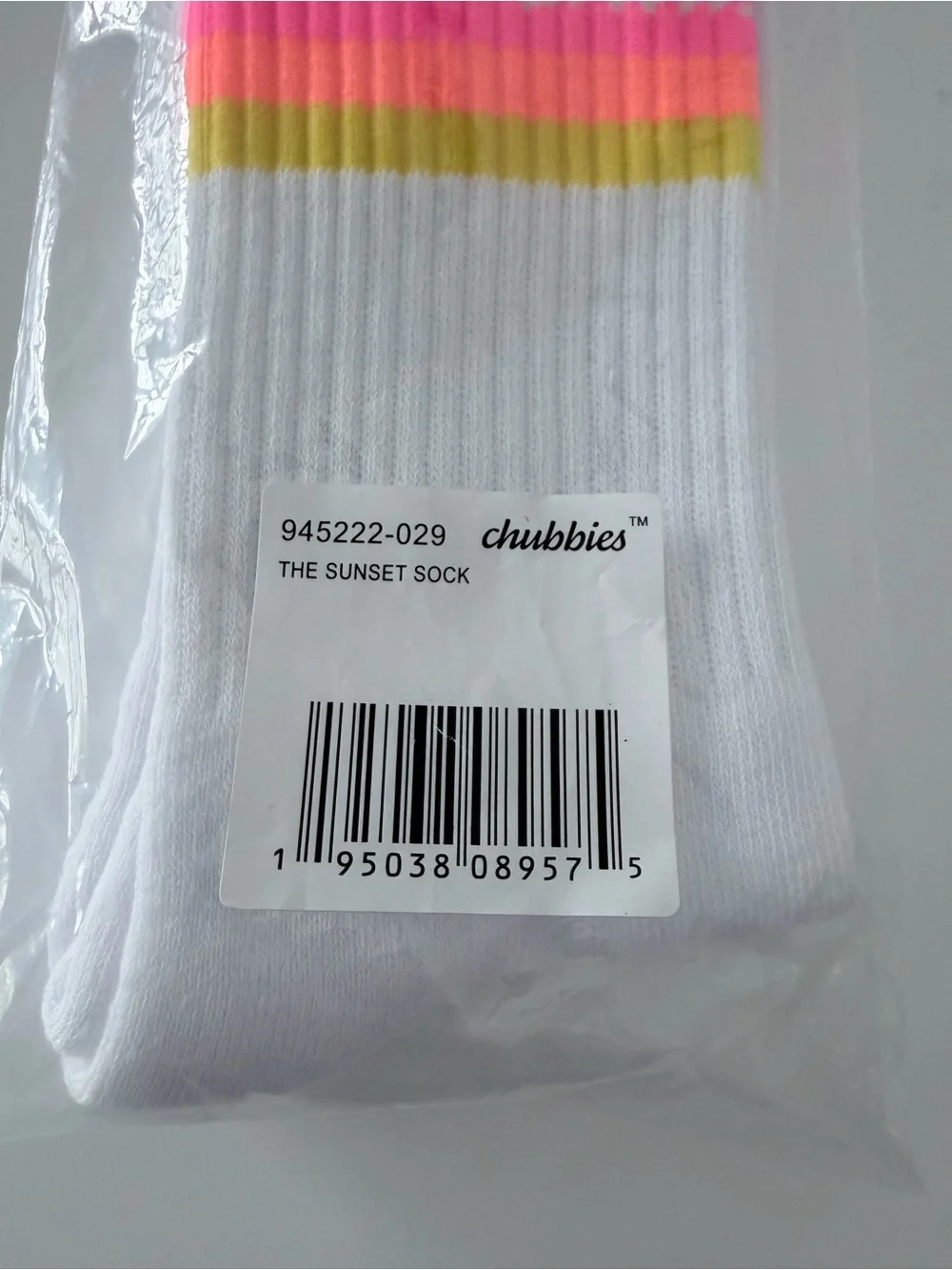 Chubbies The Sunset Socks - NEW